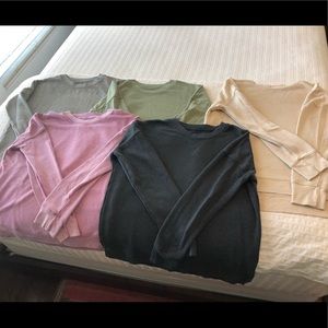 5 Time and Tru sweatshirts size Small